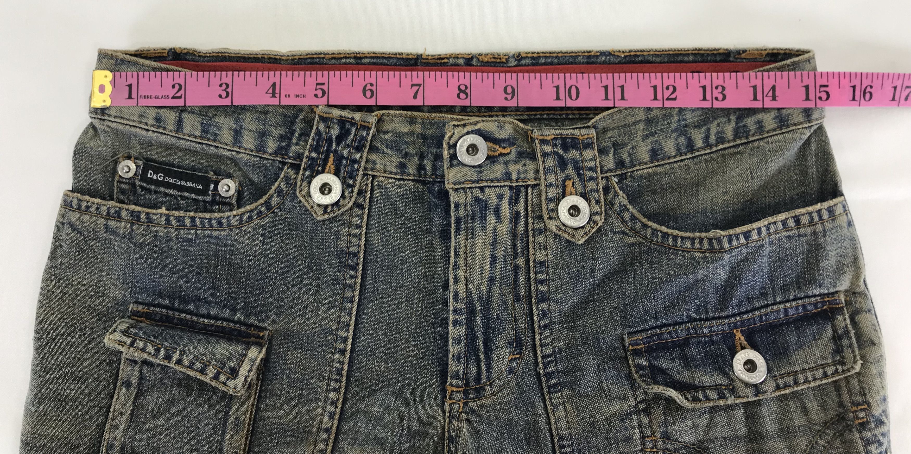 Dolce & Gabbana Vintage Dolce & Gabbana Mud Wash Stylish Jeans Size 28" / US 6 / IT 42 - 16 Thumbnail