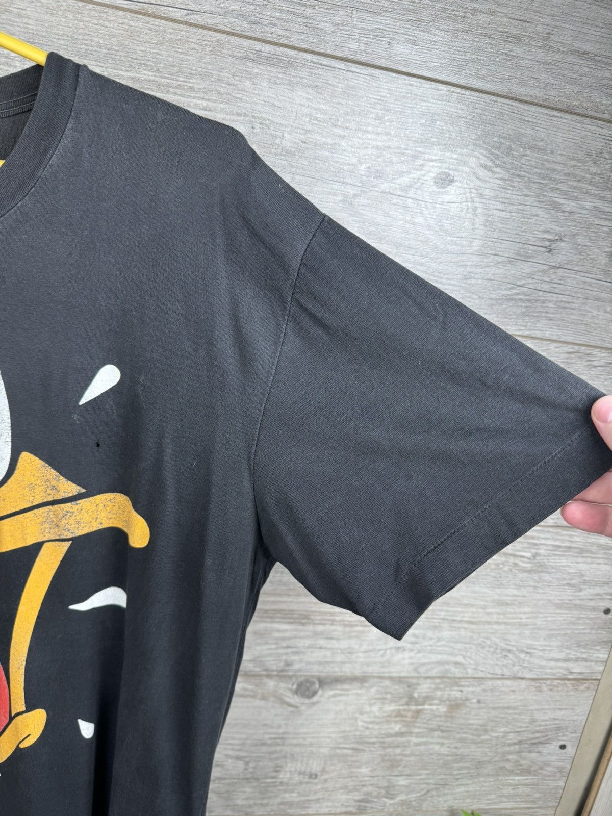 Other Vintage 1989 Daffy Duck Big Face Shirt Black Short Sleeve Size US XL / EU 56 / 4 - 7 Thumbnail