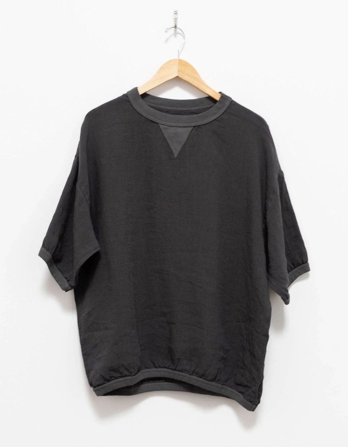 Other Maillot Linen Big Sweatshirt Tee - Smoke Gray Japan Size US M / EU 48-50 / 2 - 1 Thumbnail