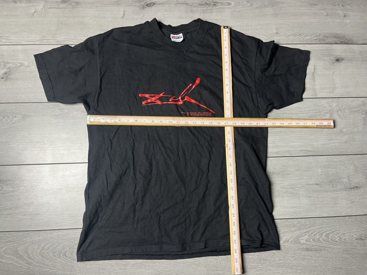 Band Tees VINTAGE 1990S SALVADOR DALI BLACK TEE Size XLarge Size US XL / EU 56 / 4 - 5 Thumbnail