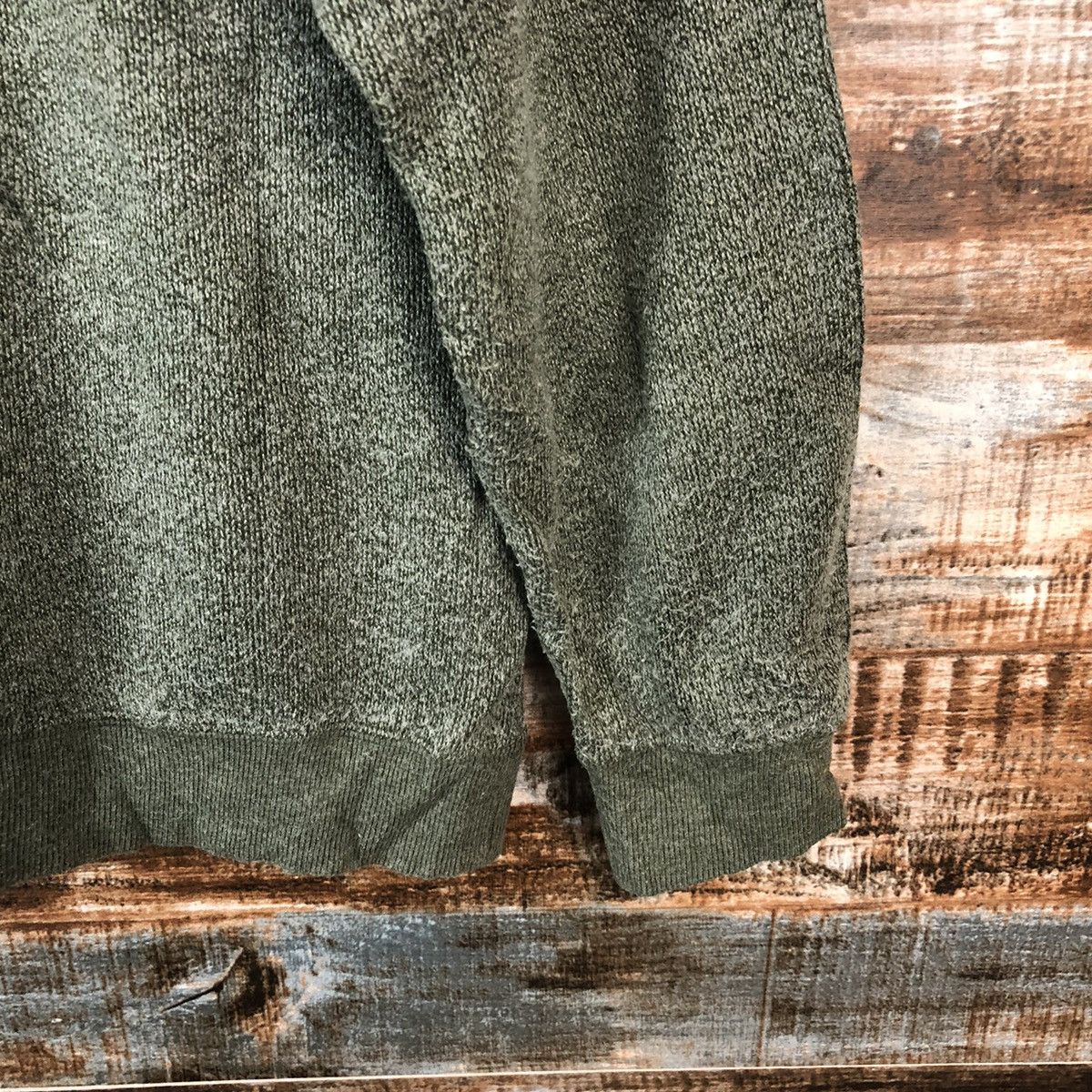 Japanese Brand Blue Cross streetwear Green Sweatshirt #A2064 Size US S / EU 44-46 / 1 - 18 Thumbnail