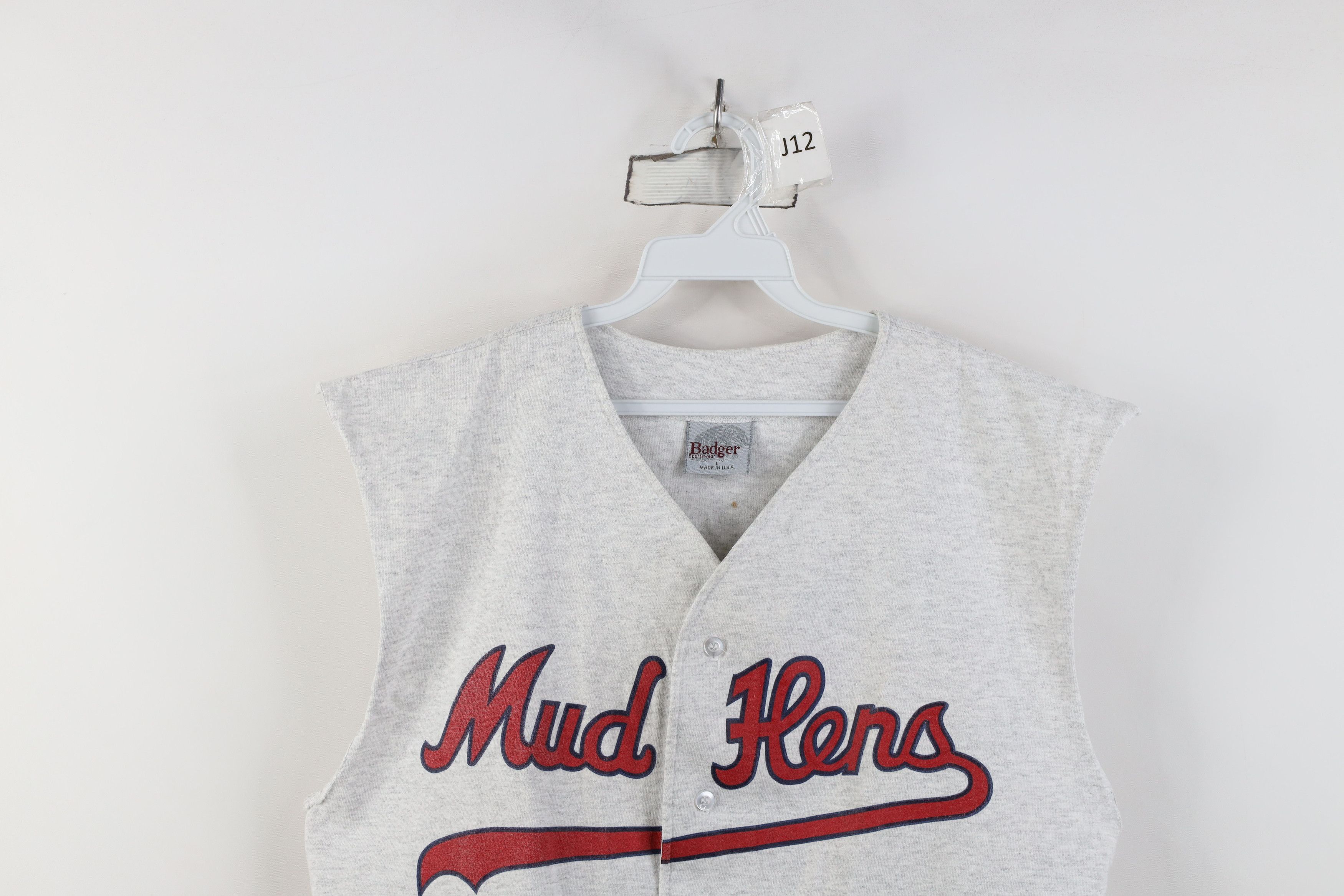 Vintage Vintage 90s Toledo Mud Hens Baseball Jersey Sleeveless USA Size US L / EU 52-54 / 3 - 2 Thumbnail