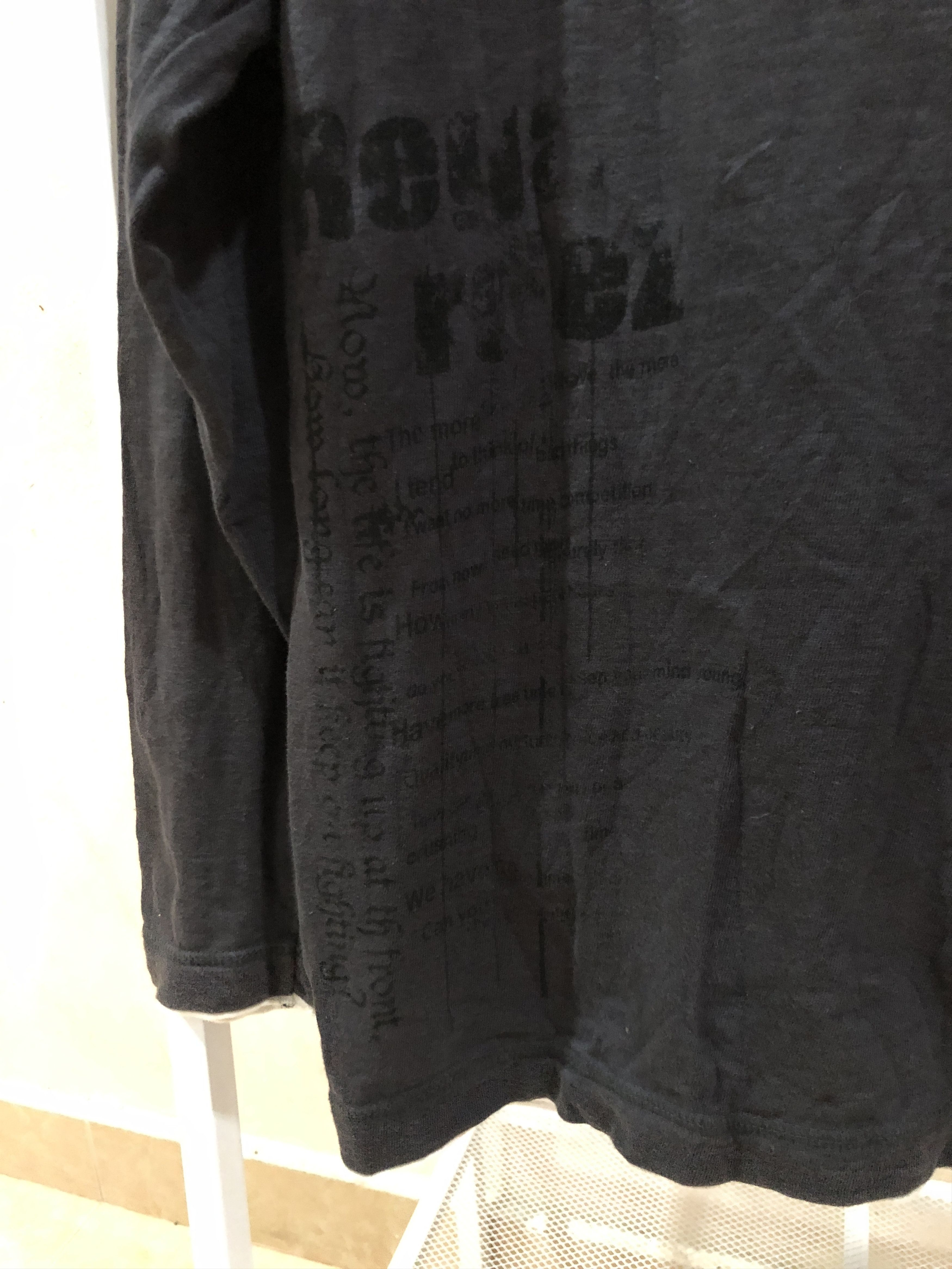 If Six Was Nine y2k Poem Beaumont Carr Punk Goth Grunge Style Shirts Size US L / EU 52-54 / 3 - 8 Thumbnail