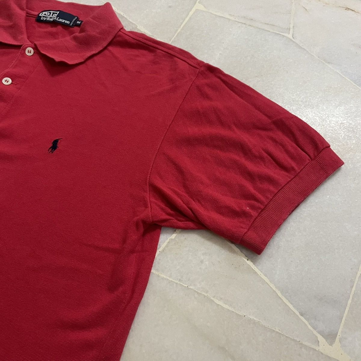 Polo Ralph Lauren Vintage Collar Polo Raplh Lauren Red Size US M / EU 48-50 / 2 - 4 Thumbnail