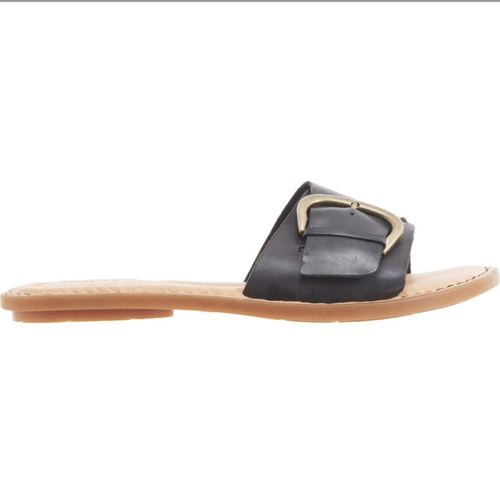 Born 🎉LAST PIECE🎉Born Miarra Big Buckle Slide Sandals - Leather Size US 10 / IT 40 - 5 Thumbnail