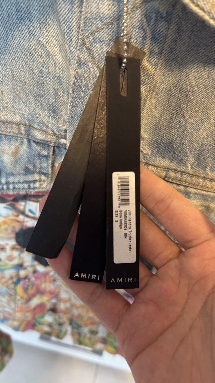 Amiri × Jimi Hendrix Jimi hendrix amiri denim jacket Size US S / EU 44-46 / 1 - 5 Thumbnail