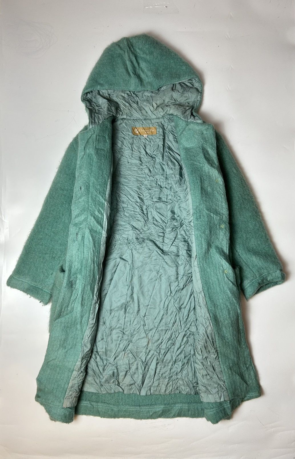 Christian Dior Monsieur × Designer CHRISTIAN DIOR SPORT WOOL BLEND LONG COAT Size M / US 6-8 / IT 42-44 - 2 Thumbnail