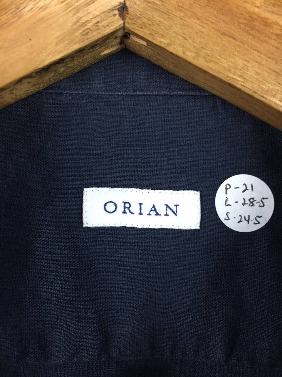 Other Vtg Orian Made in Italy Chore Workwear Button Up Shirt Size US L / EU 52-54 / 3 - 9 Thumbnail
