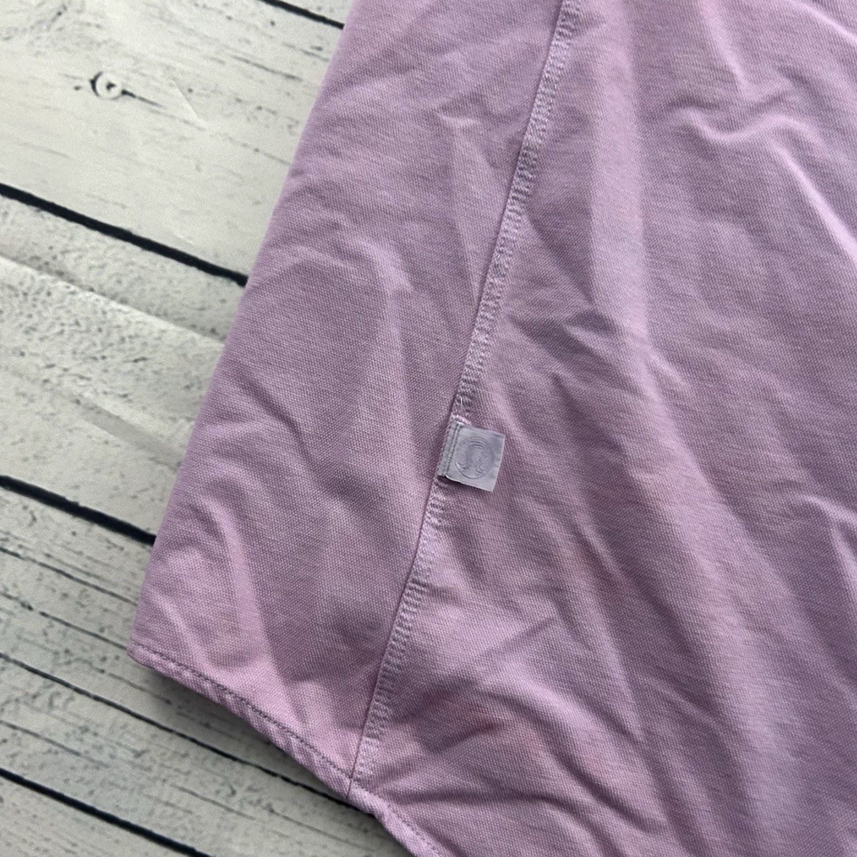 Lululemon Lululemon Long Sleeve Button Front Shirt Men's Large Purple Pink Size US L / EU 52-54 / 3 - 5 Thumbnail