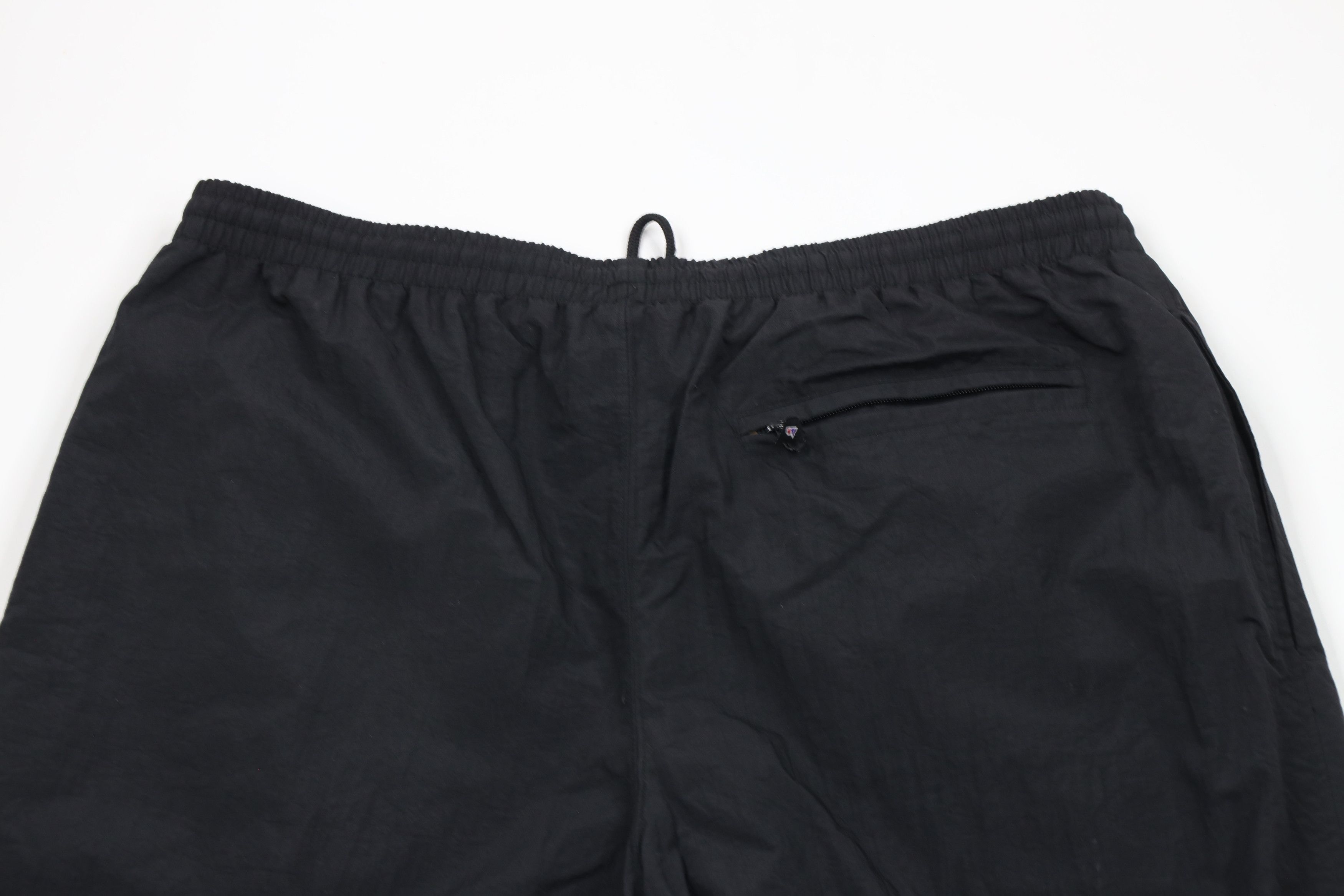 Vintage Vintage 90s Streetwear Lined Cuffed Joggers Pants Black Size US 38 / EU 54 - 10 Thumbnail