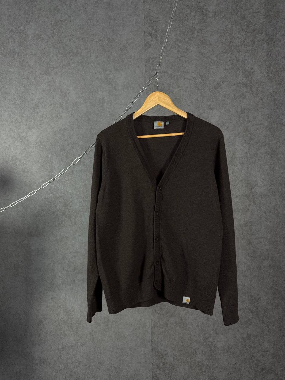 Carhartt Carhartt vintage merino wool cardigan Size US S / EU 44-46 / 1 - 1 Thumbnail