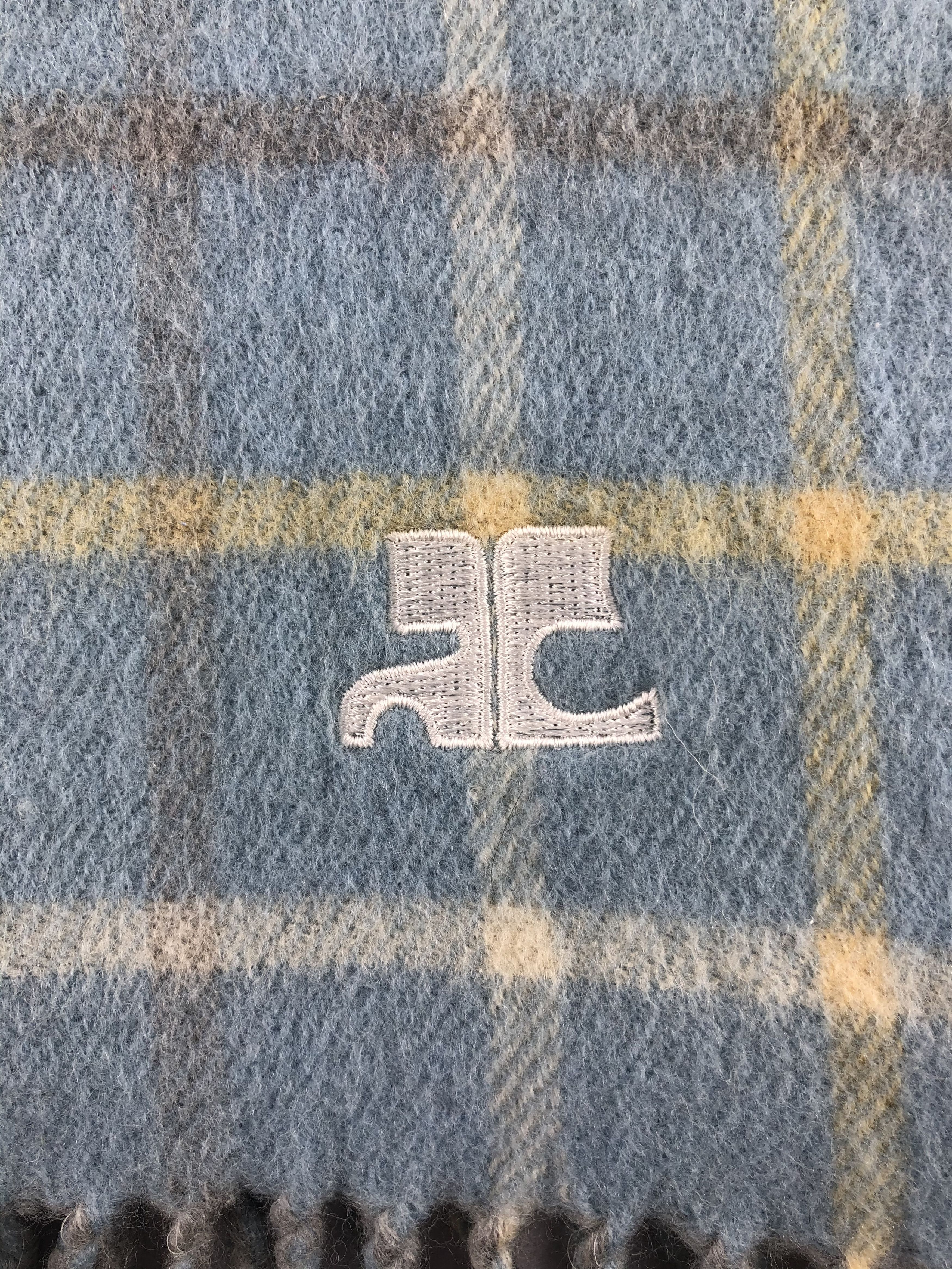 Courreges Vintage Courreges Scarf/Muffler/Neckwear MF1693 Size ONE SIZE - 5 Thumbnail