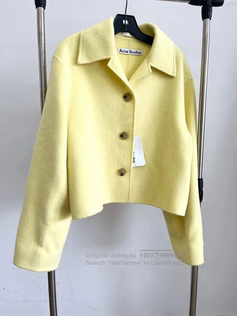 ACNE STUDIOS yellow jacket.