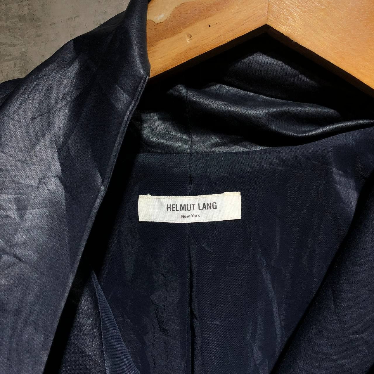 Helmut Lang Helmut Lang Drape Front Faux Leather zipper jacket Size XS / US 0-2 / IT 36-38 - 9 Thumbnail