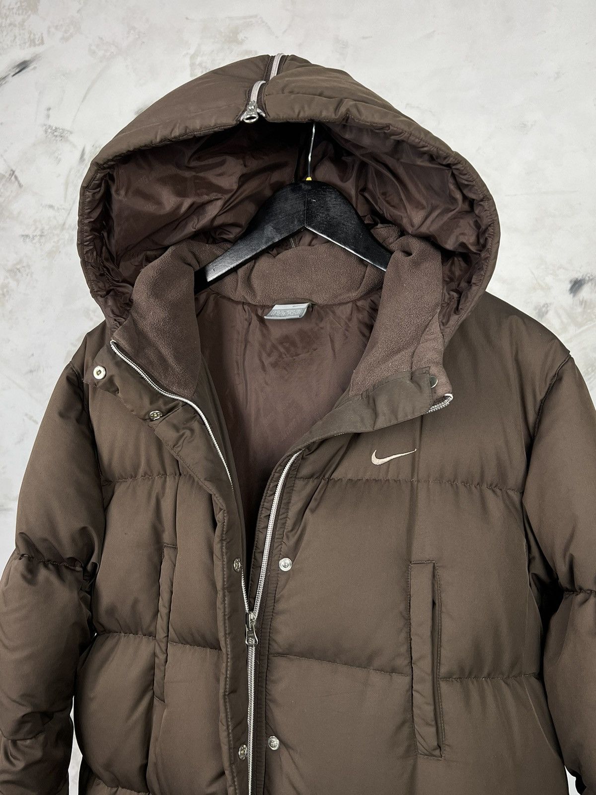 Vintage Vintage Nike Puffer Down Jacket Size L -XL Size XL / US 12-14 / IT 48-50 - 6 Thumbnail