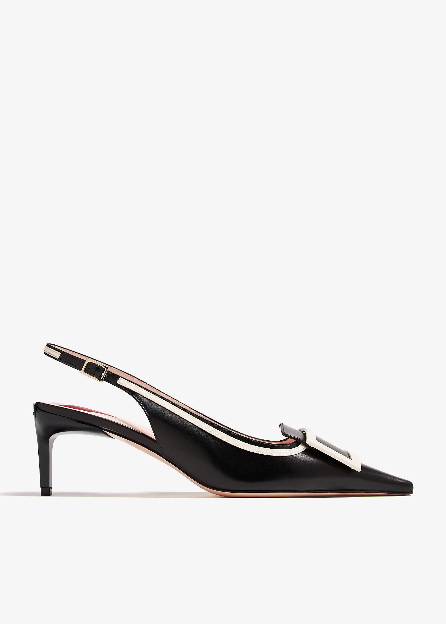 Roger Vivier o1s22i1n0325 Slingback Pumps in Black Size US 7 / IT 37 - 1 Thumbnail