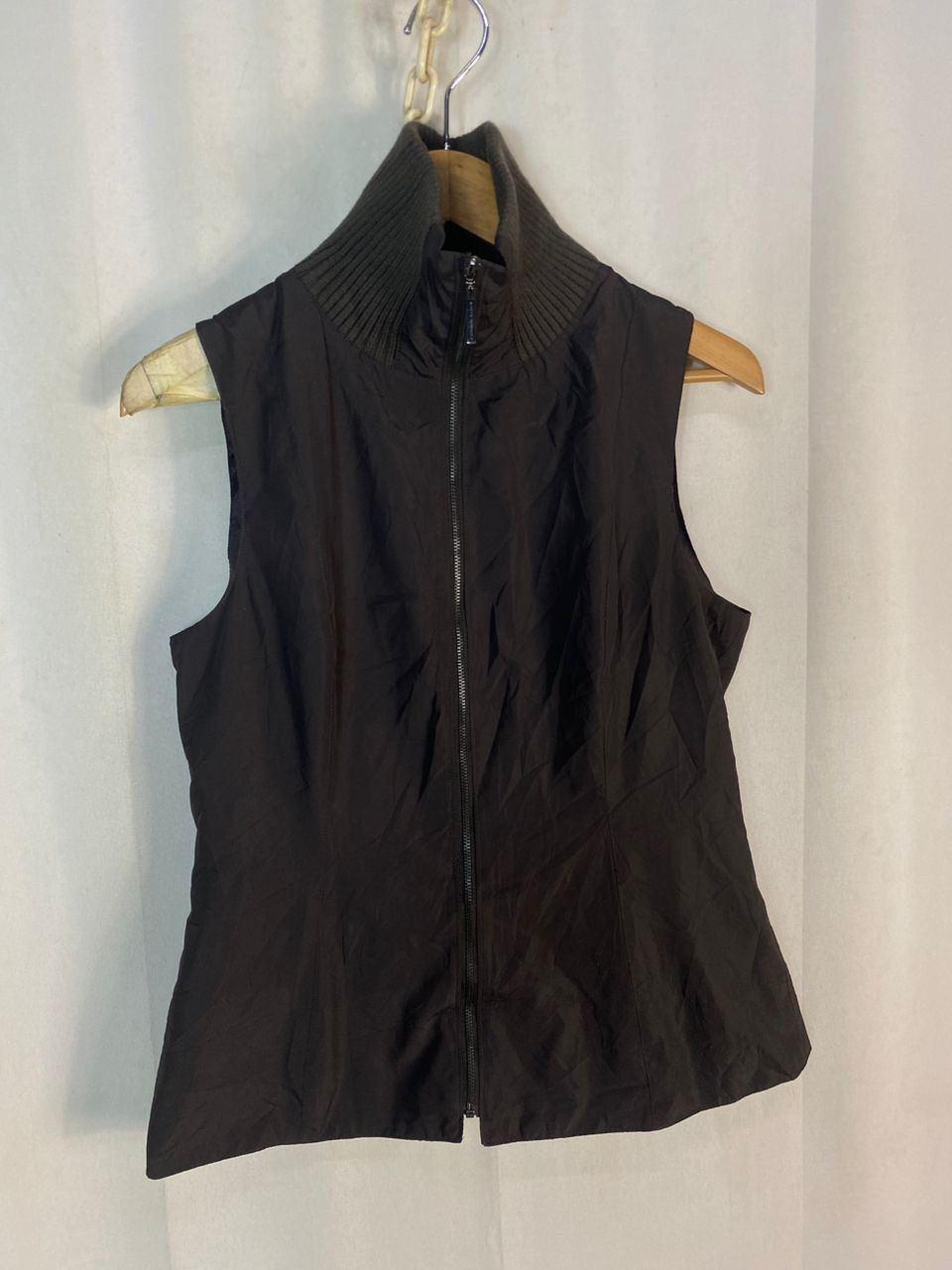 Adolfo Dominguez × Designer Adolfo Dominguez sleeveless/vest zipper jacket Size M / US 6-8 / IT 42-44 - 4 Thumbnail