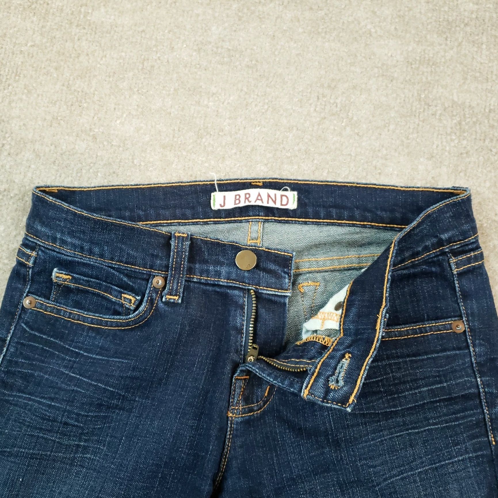 J Brand J Brand Women's Blue Bootcut Stretch Jeans Size 26x33 Size 26" / US 2 / IT 38 - 6 Thumbnail