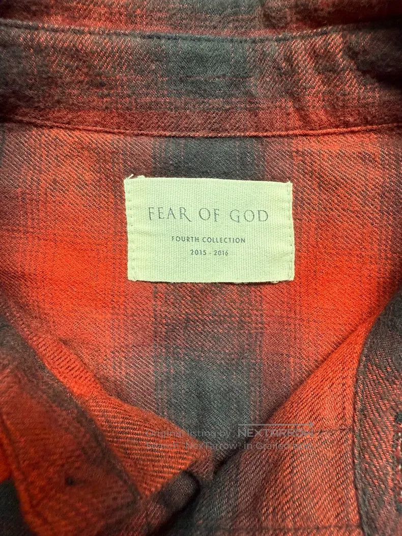 Fear of God Fear of God Render the red shirt Size US S / EU 44-46 / 1 - 3 Thumbnail