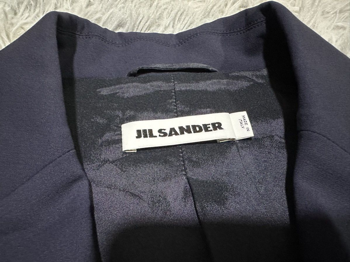 Jil Sander 🔥2015 Jill Sander Blazer Jacket Navy Size US M / EU 48-50 / 2 - 11 Thumbnail