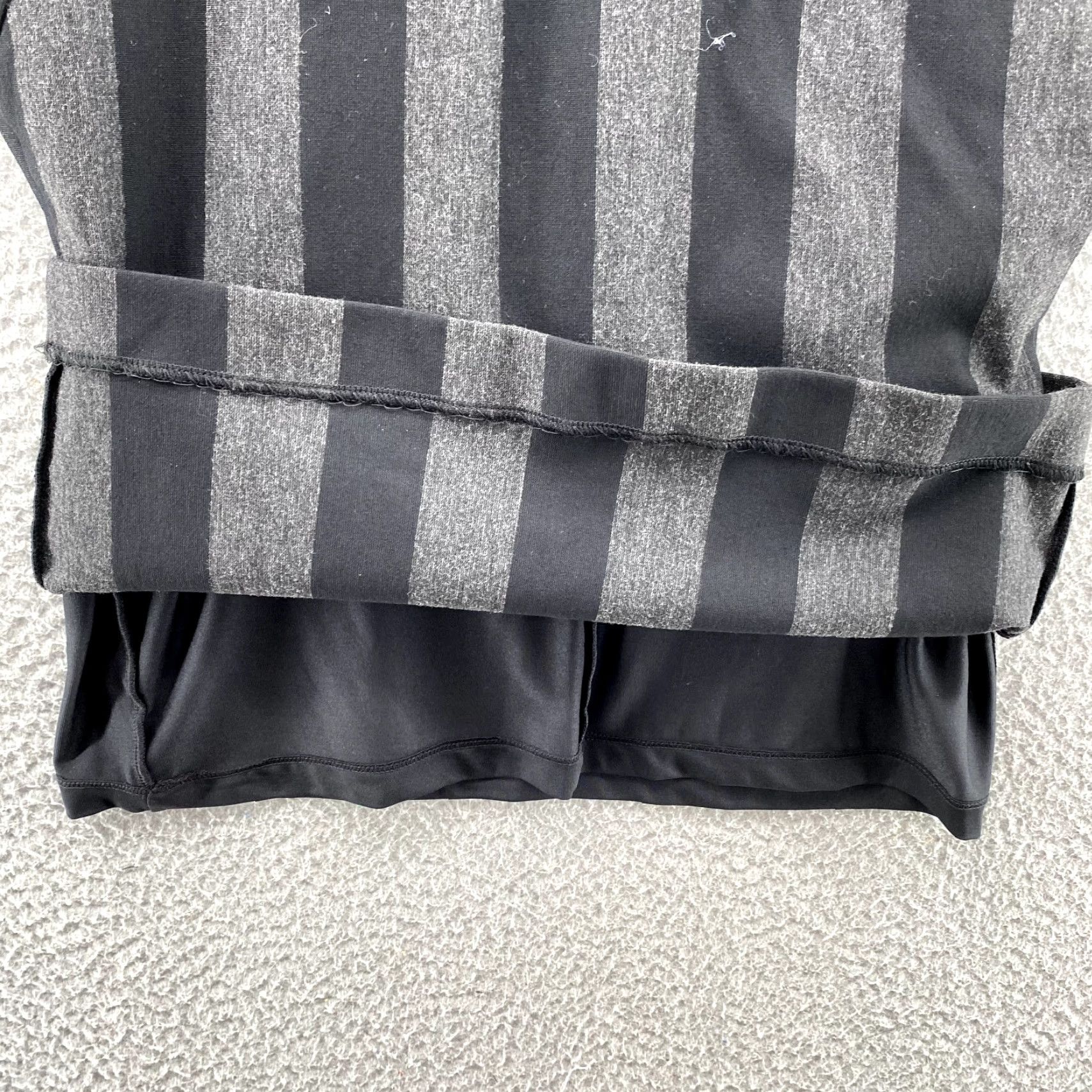Anthropologie Anthropologie Maeve Pencil Dress Women 0 Black Gray Striped Classic Corpcore Y2k Womens Size XS / US 0-2 / IT 36-38 - 6 Thumbnail