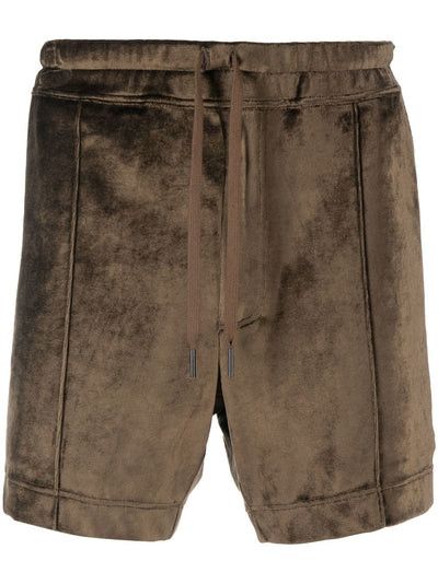 Tom Ford o1loc1c0724 TFP268 Velour Short in Brown Size US 40 / EU 56 - 1 Thumbnail