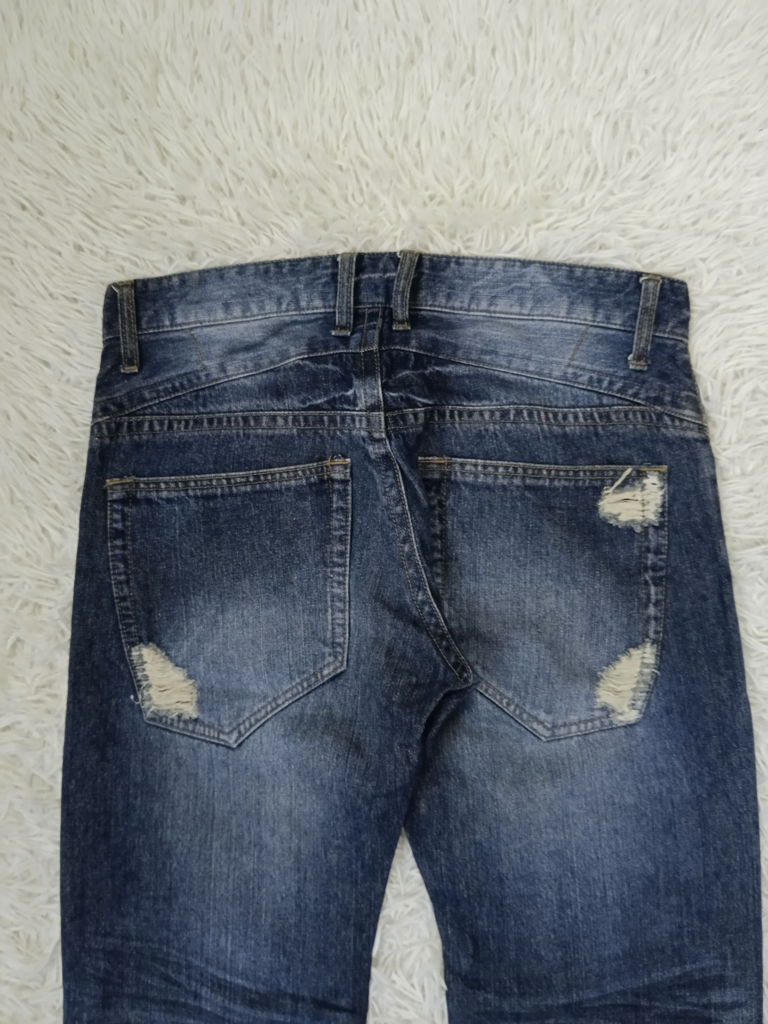 Japanese Brand PACTHWORK FREE GATE DENIM PANTS Size US 32 / EU 48 - 4 Thumbnail
