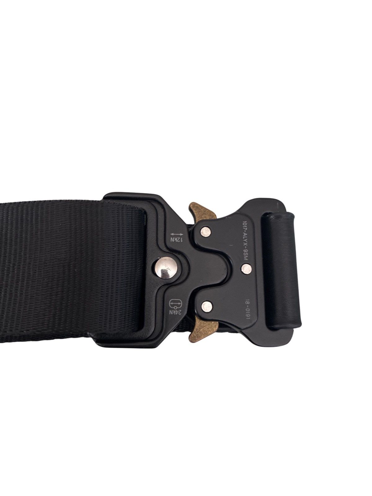 1017 ALYX 9SM 1017 ALYX 9SM Black Rollercoaster Belt Tactical Buckle Size ONE SIZE - 2 Thumbnail