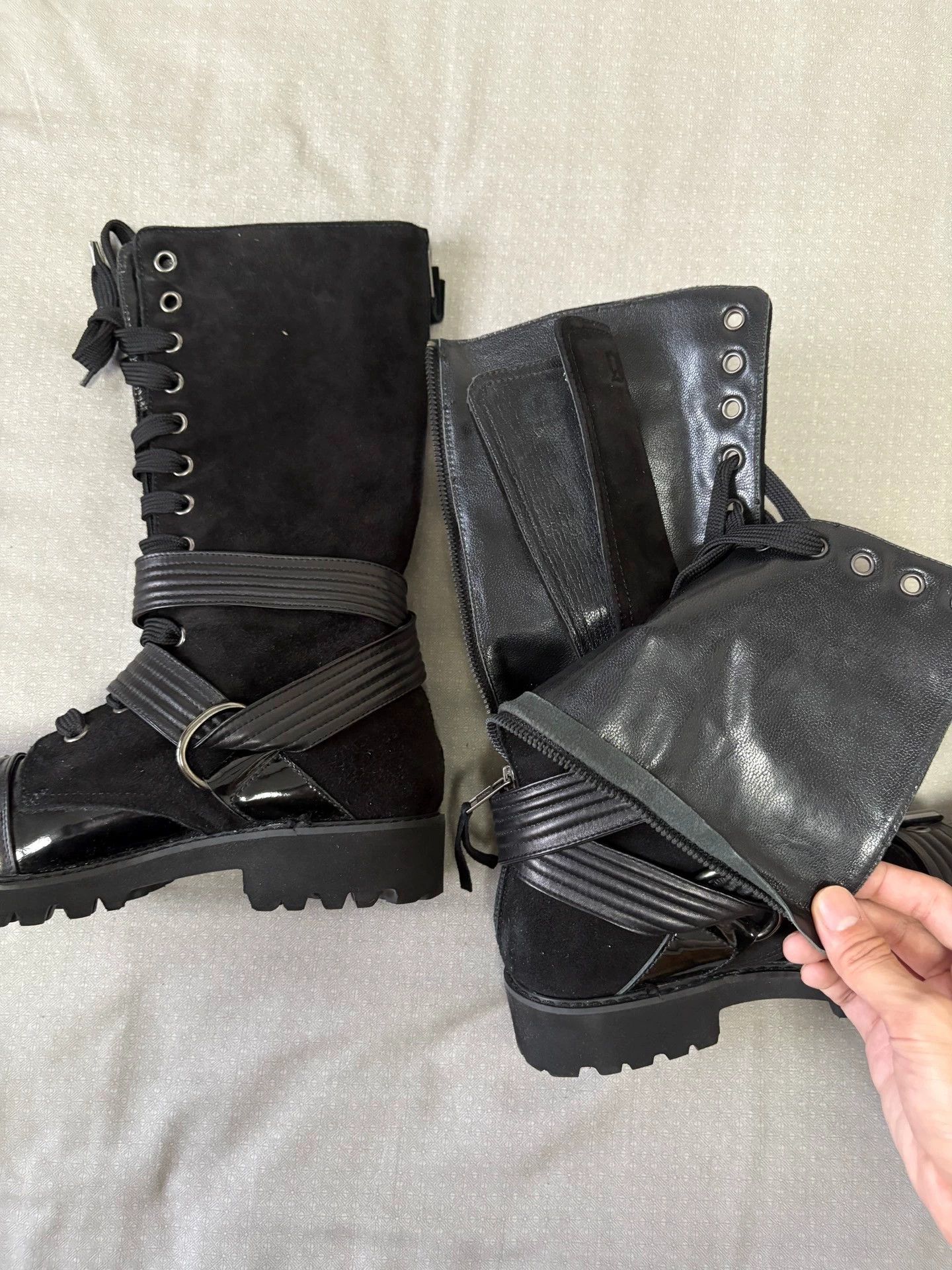 John Galliano John Galliano Vtg Deconstructed Multi-Strap Boot 38/39 Size US 7.5 / IT 37.5 - 8 Thumbnail
