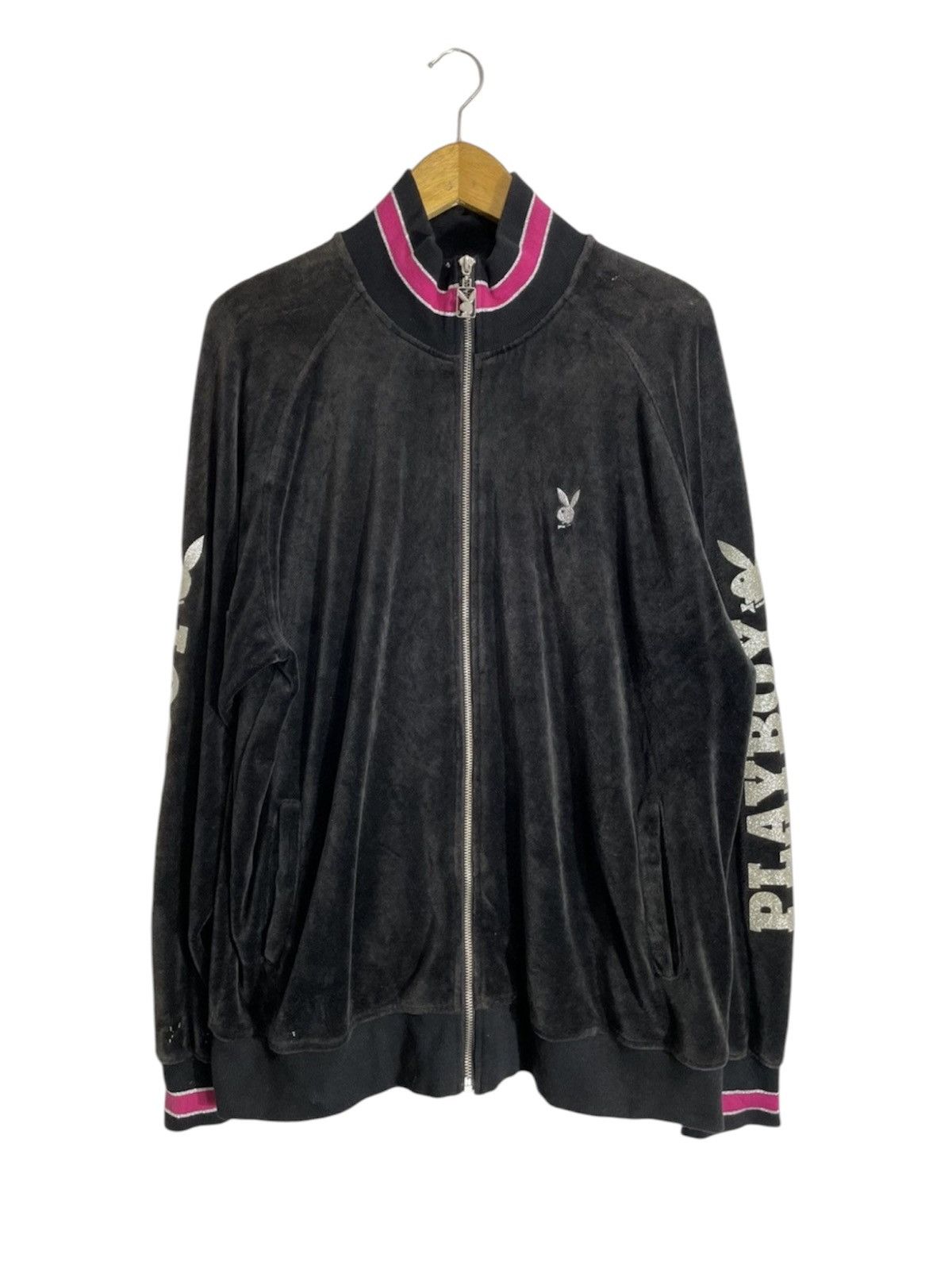 Vintage Vintage Playboy velvet Jacket crazy luxury styled Size US L / EU 52-54 / 3 - 1 Thumbnail