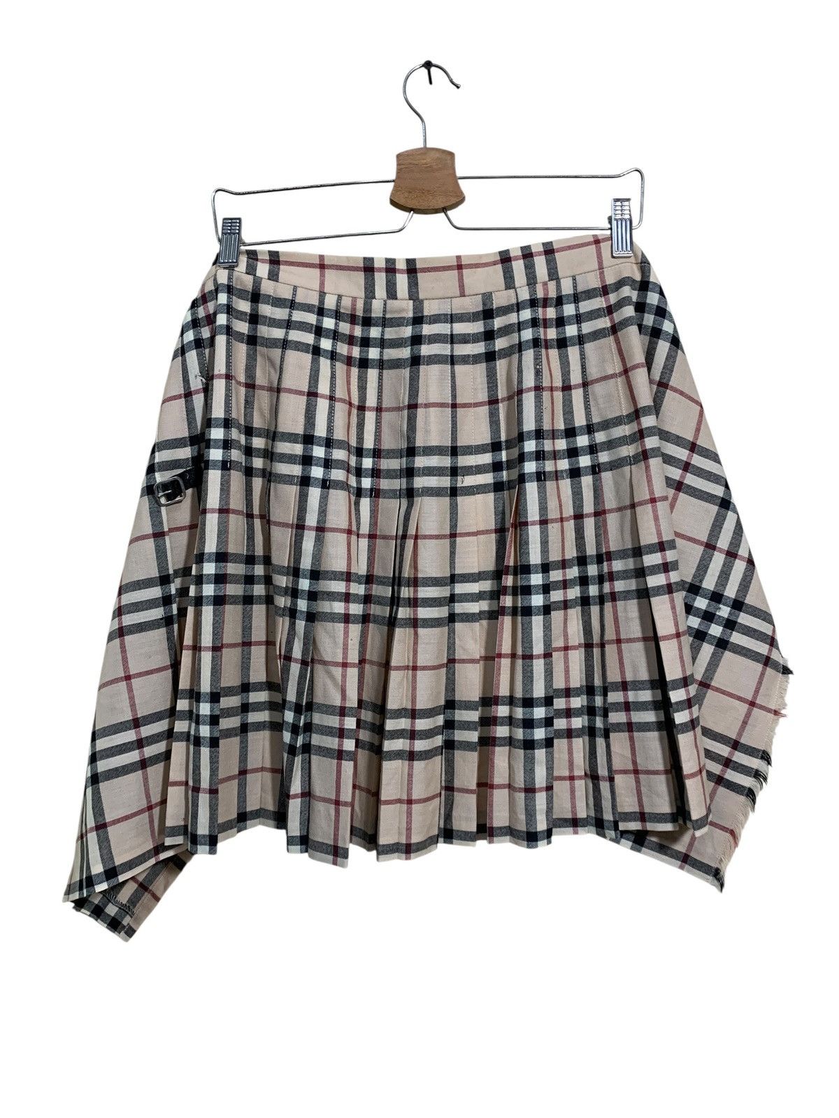 Burberry 🔥BURBERRY NOVACHECK MINI SKIRTS WOOL Size 25" / US 0 / IT 36 - 5 Thumbnail