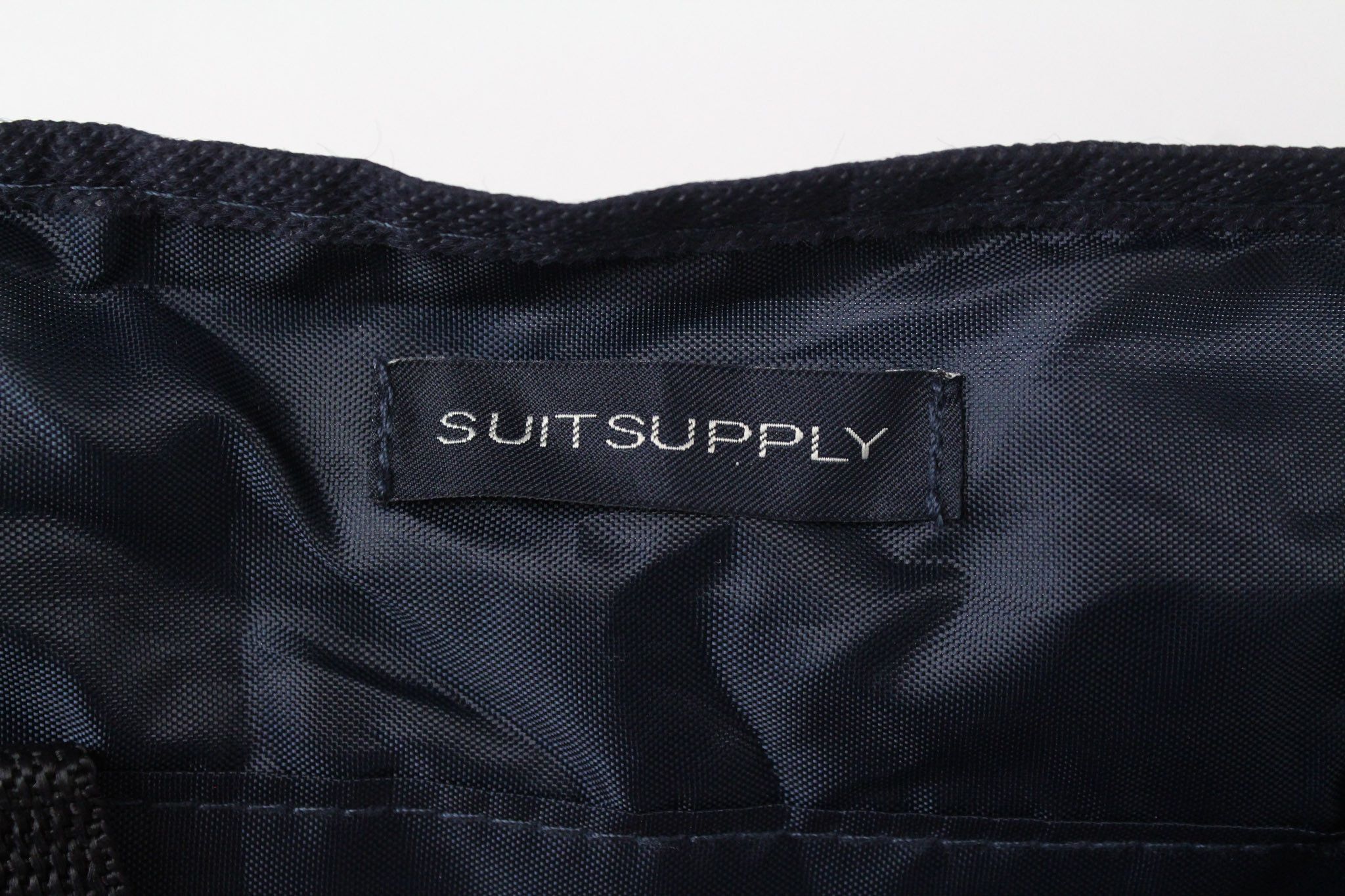 Suitsupply OS Navy Blue Garment Zipped Dust Bag 72211 Size ONE SIZE - 6 Thumbnail