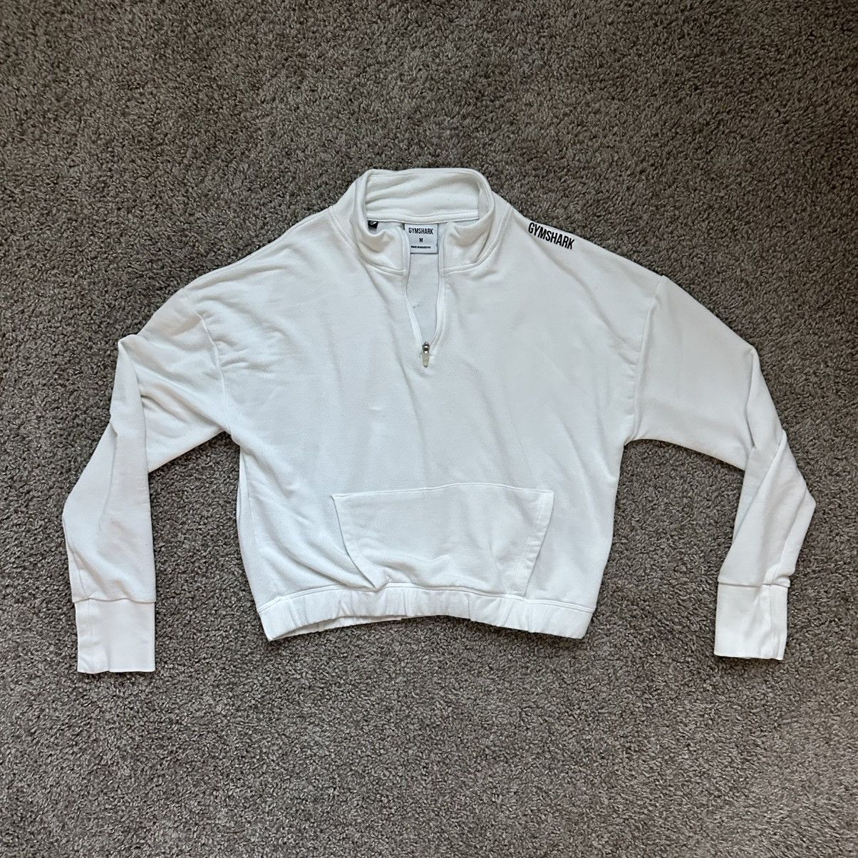 Gymshark Gymshark 1/4 Zip Cropped Jacket Size M / US 6-8 / IT 42-44 - 1 Thumbnail