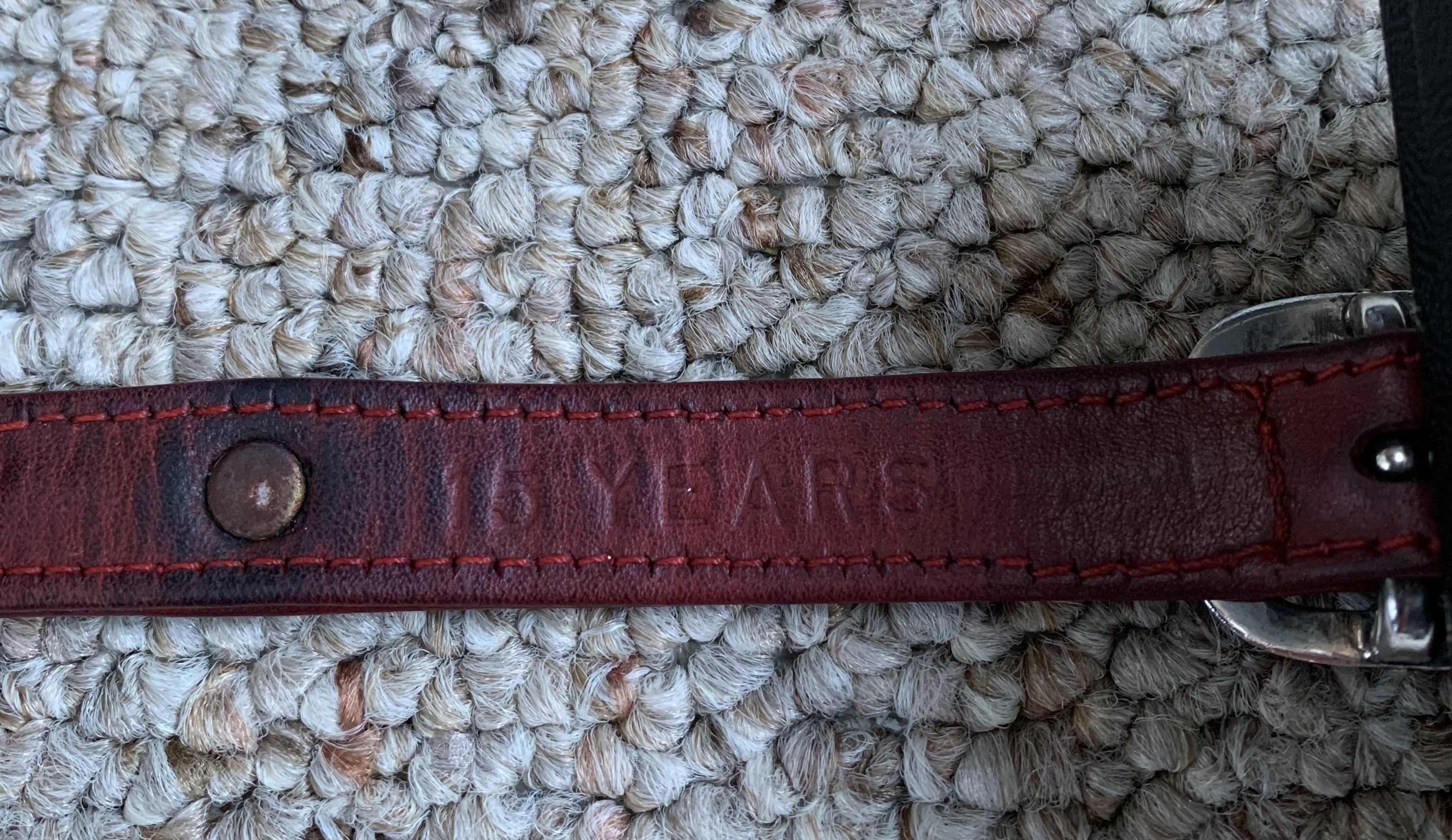 Chrome Hearts Chrome Hearts 15th Anniversary Leather Silver Bracelet Size ONE SIZE - 9 Thumbnail