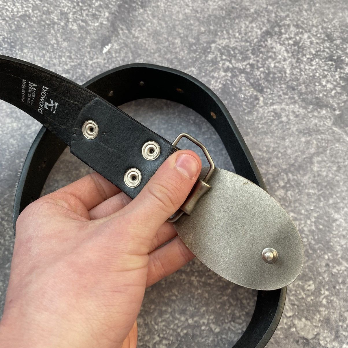 Vintage Vintage Jack Daniel’s Big Logo Leather Streetwear belt Size ONE SIZE - 4 Thumbnail