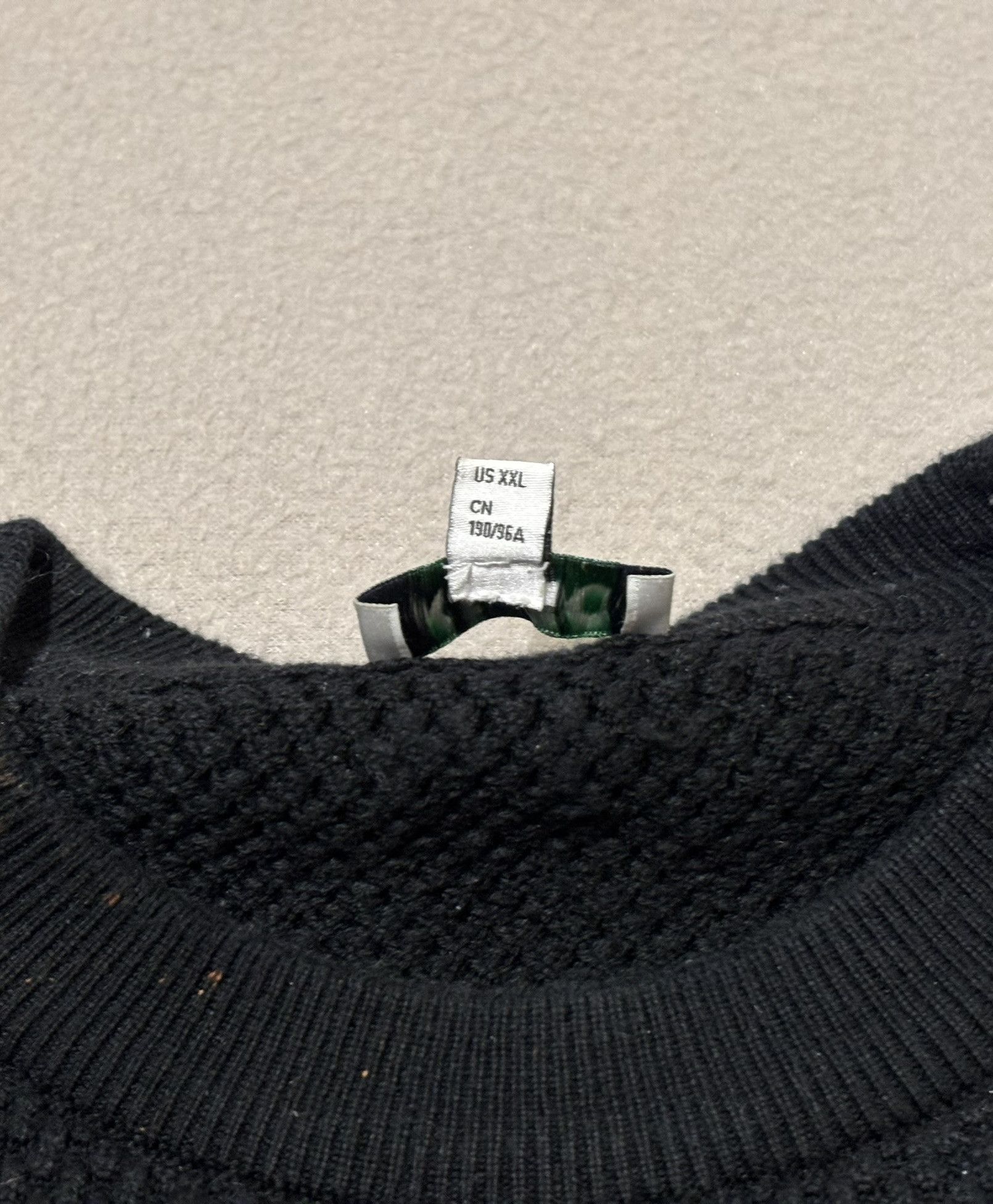 Kenzo Kenzo Tiger Black sweater size XXL Size US XXL / EU 58 / 5 - 17 Thumbnail