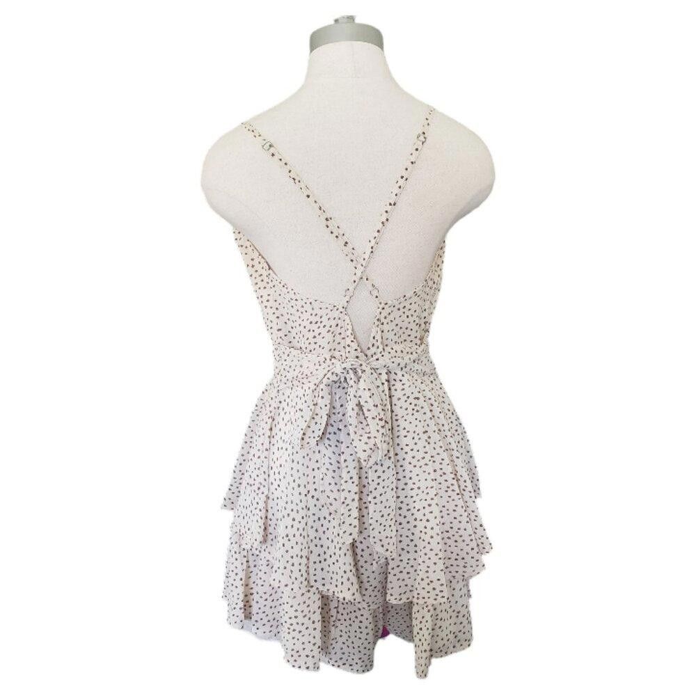 Designer CT292 Princess Polly Polka Dot Playsuit Top 10 Size 32" / US 10 / IT 46 - 4 Thumbnail