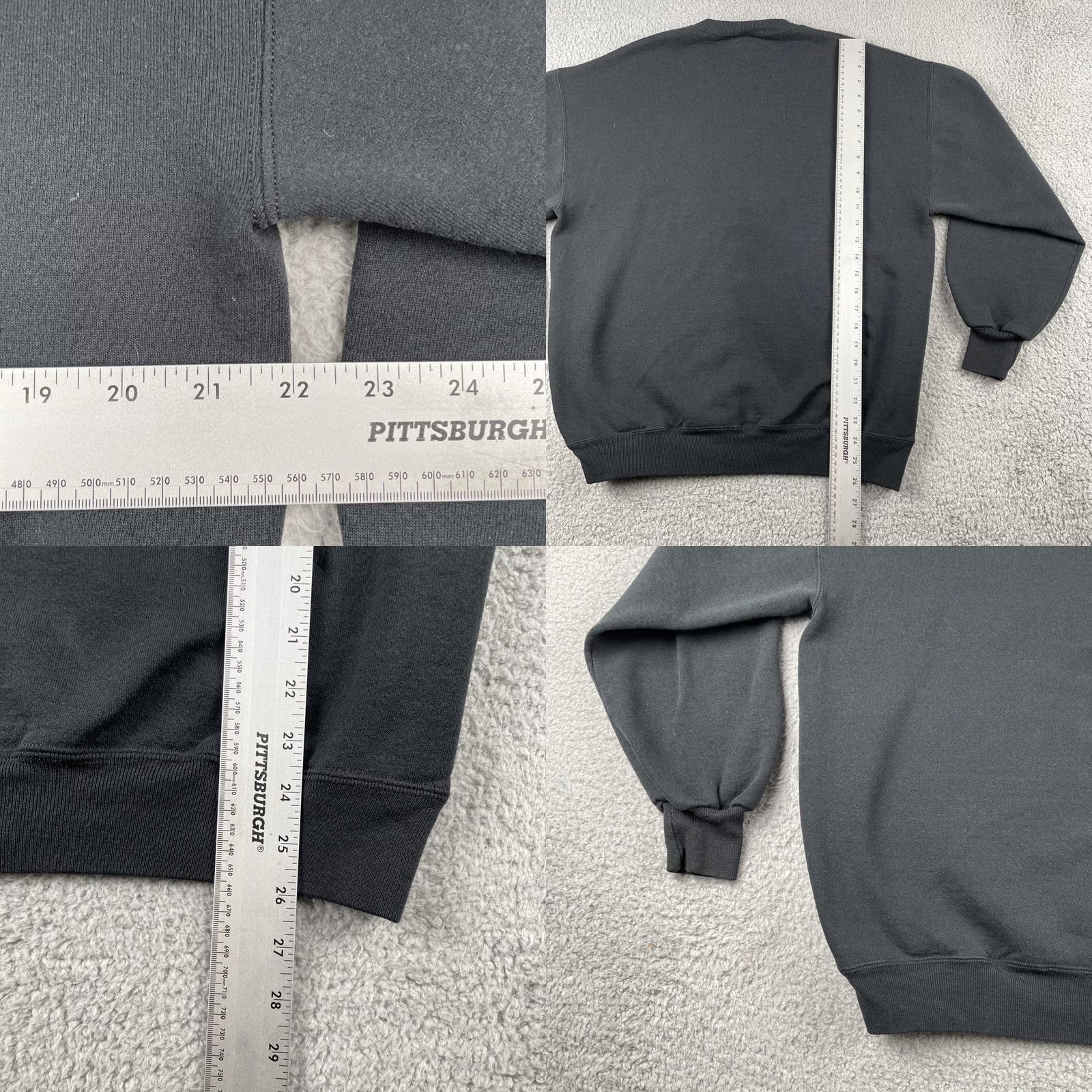 Jerzees VINTAGE Jerzees Mens XL Ski Palmer Mt Hood Crewneck Sweatshirt Made In USA 90s Crew Neck Black Cotton Blend 90s Sports Skiing Mens Size US XL / EU 56 / 4 - 9 Thumbnail