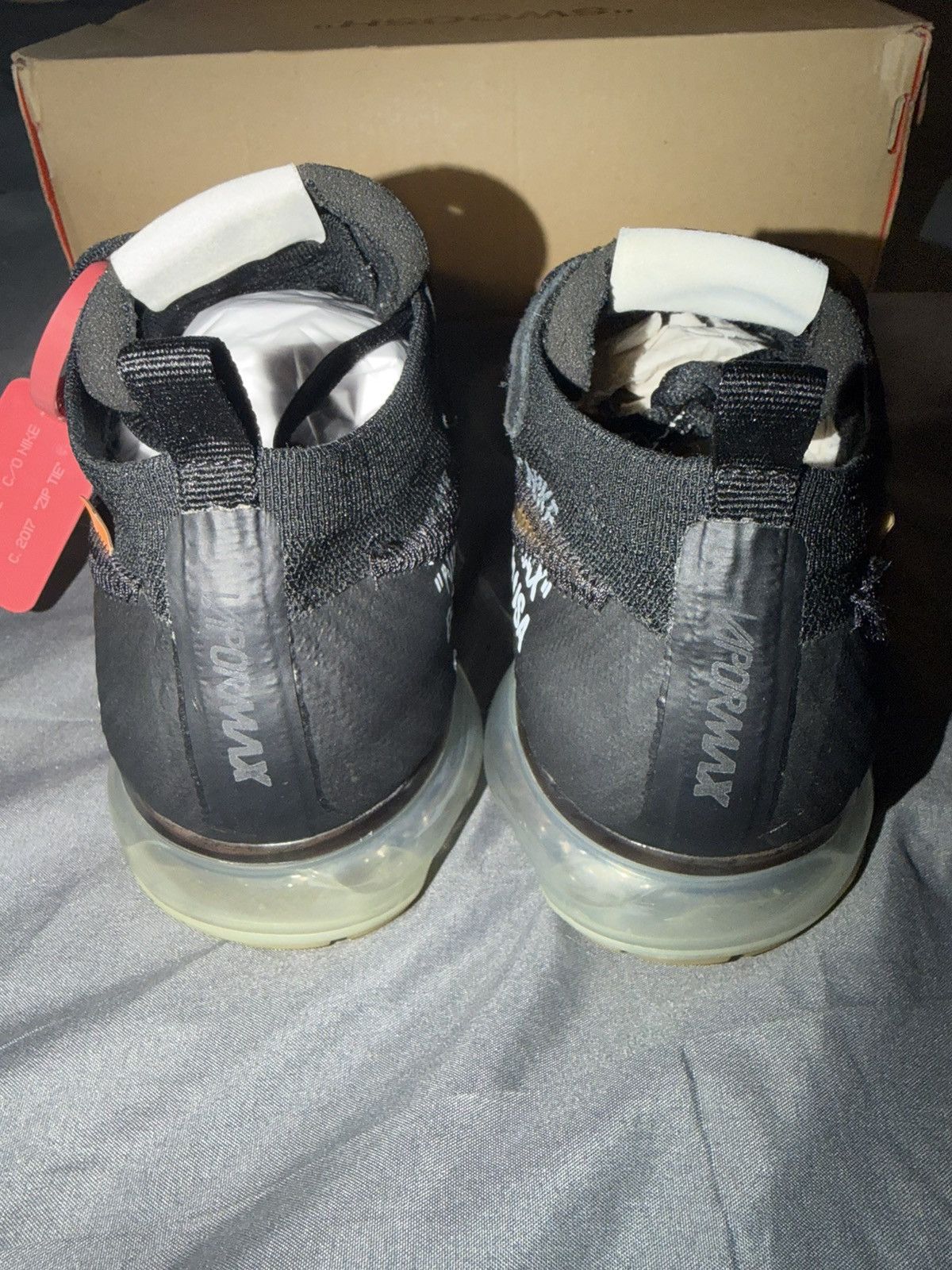Nike × Off-White Nike Air Vapormax ‘Off White Black (2018)’ Size 8M Size US 8 / EU 41 - 4 Thumbnail