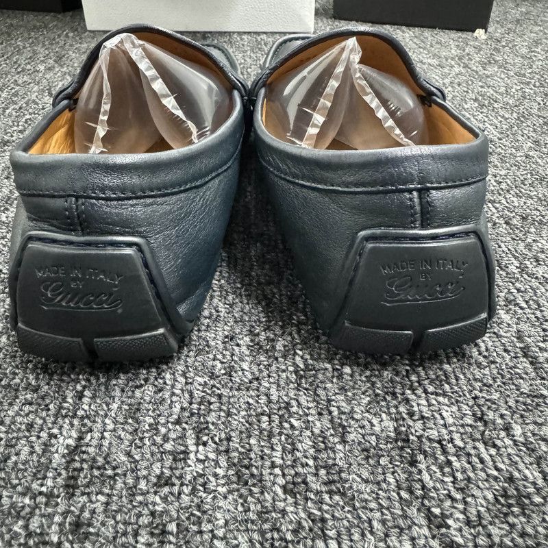 Gucci Gucci Black Horsebit Loafers for Men - Size US 8 / EU 41 - 3 Thumbnail