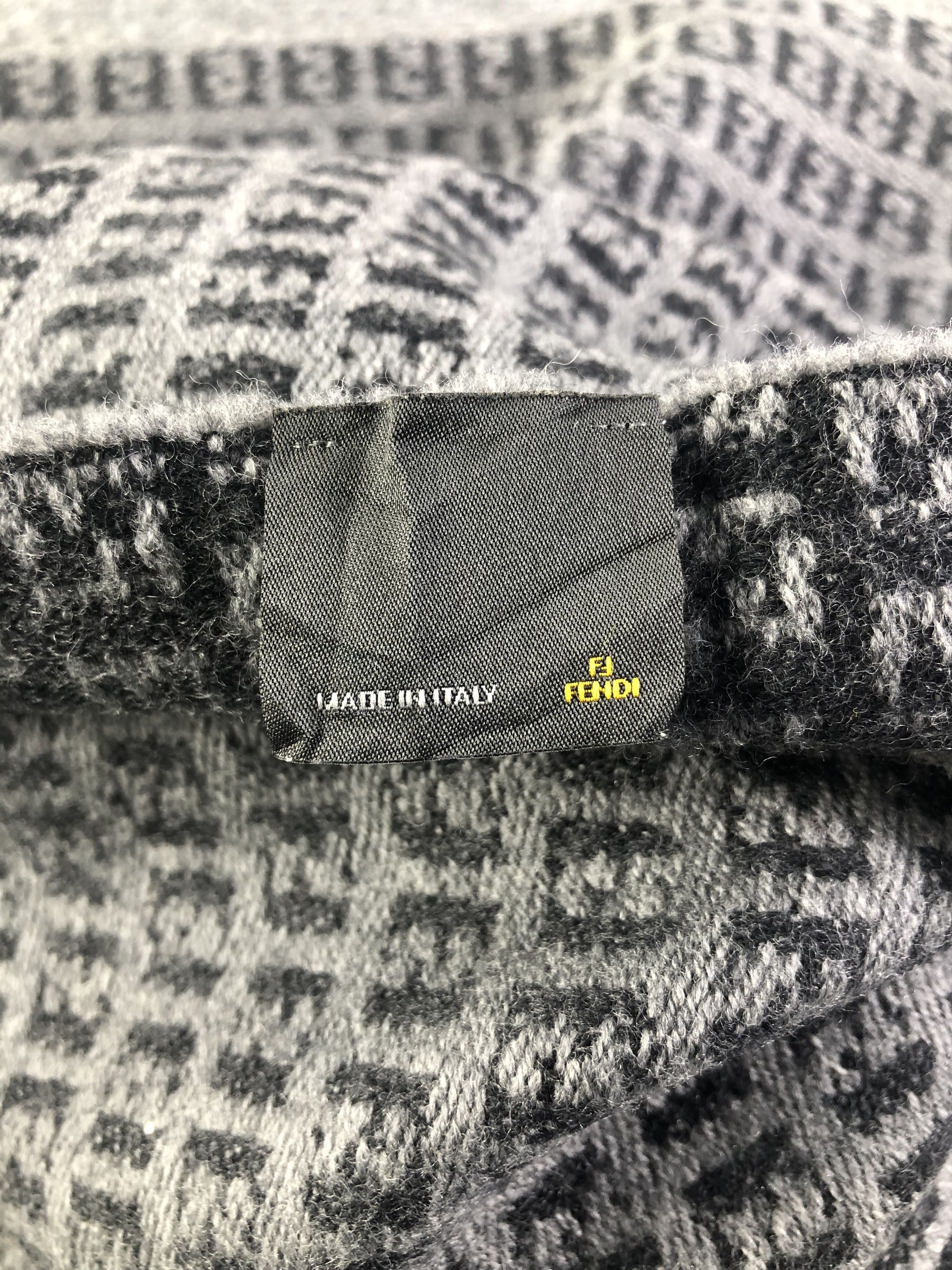 Fendi Fendi Monogram FF Scarf / Muffler / Neckwear Size ONE SIZE - 7 Thumbnail