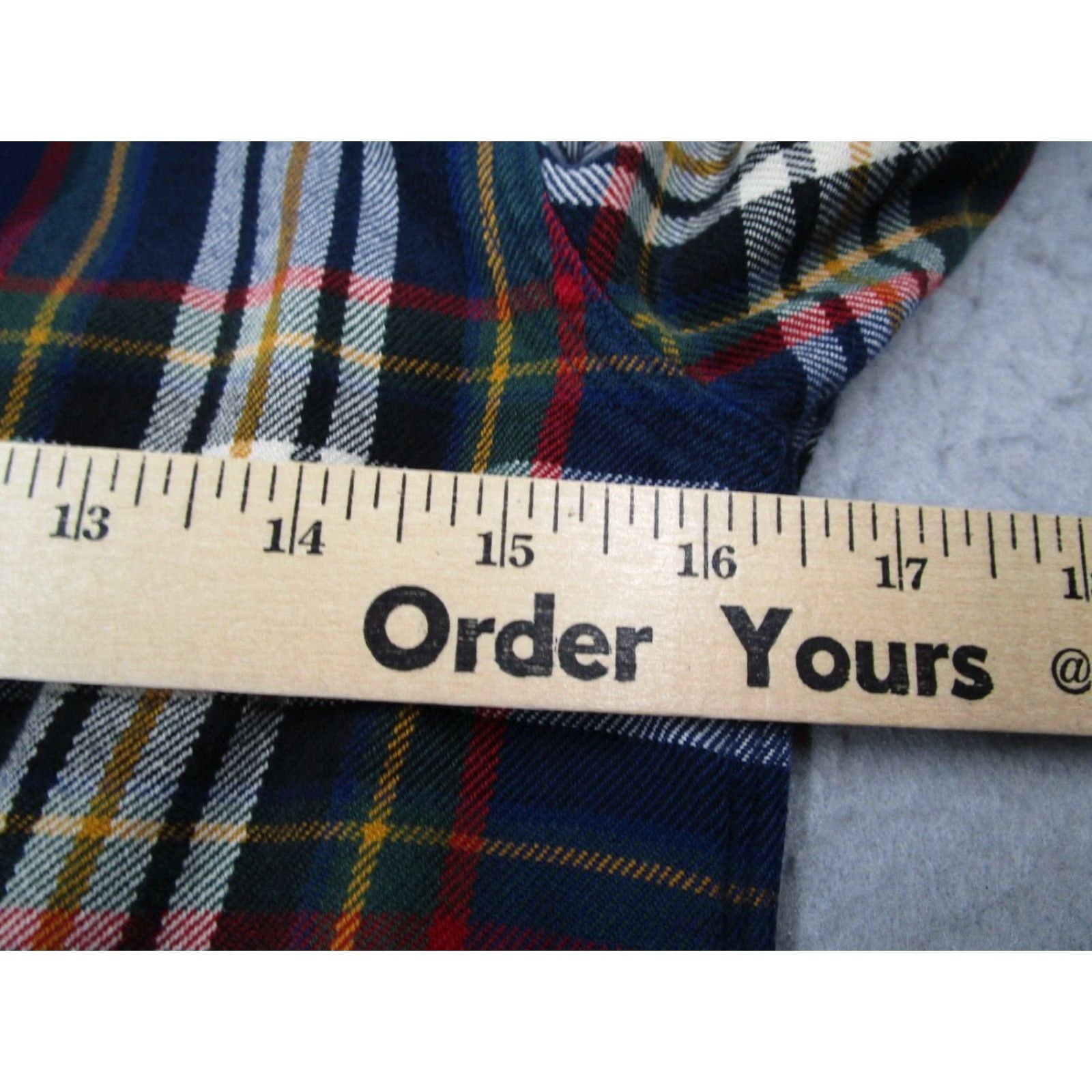 Ralph Lauren Ralph Lauren Rugby Shirt Women 2 Blue Plaid Flannel Button Up Long Sleeve Size XS / US 0-2 / IT 36-38 - 6 Thumbnail