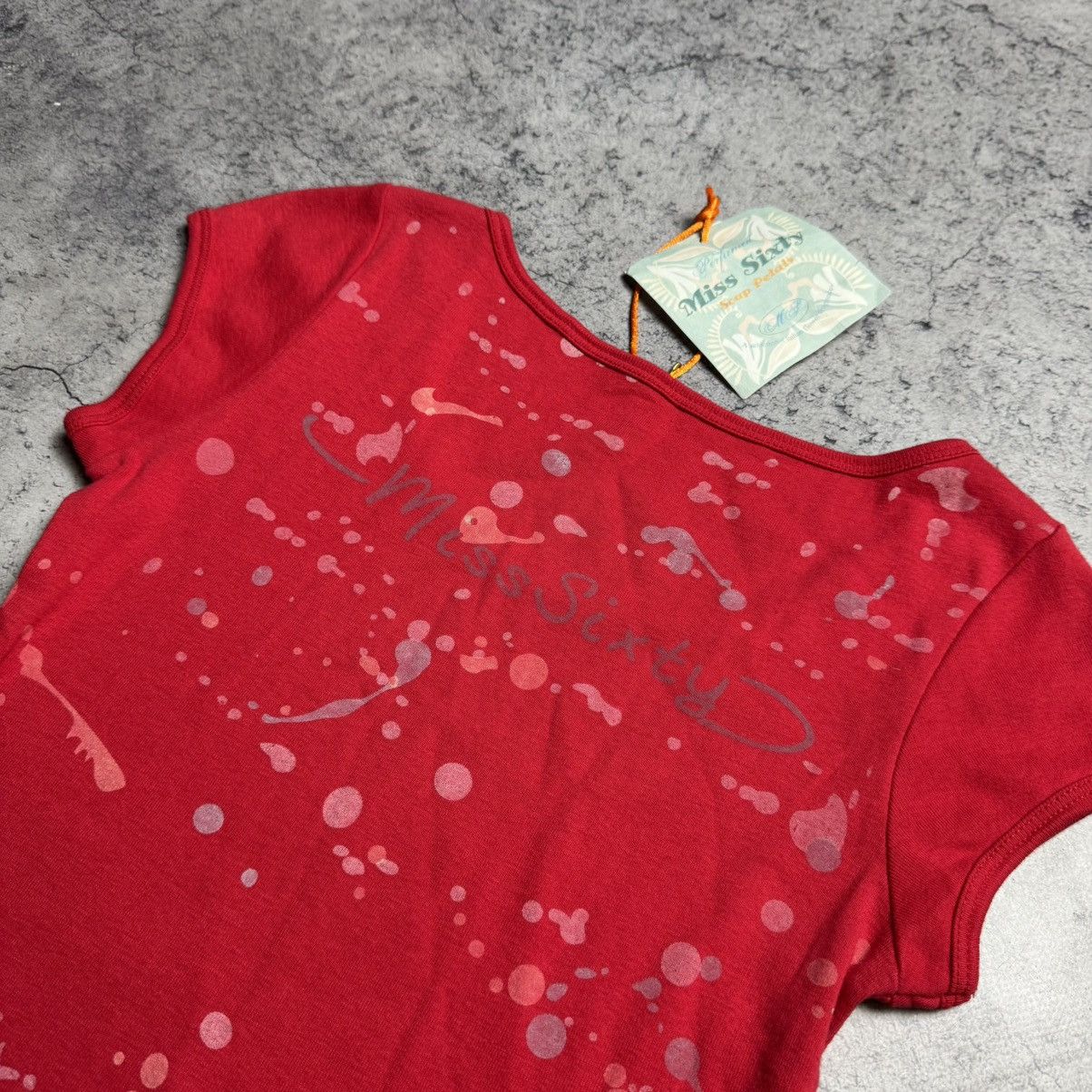 Miss Sixty NEW Miss Sixty Vintage T-Shirt Ed hardy Style Size M / US 6-8 / IT 42-44 - 4 Thumbnail