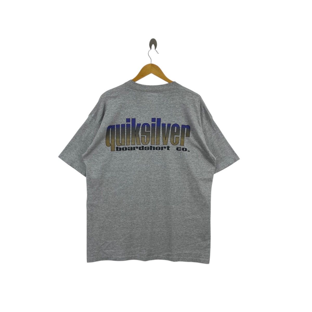 Quiksilver × Vintage Pick!! Vtg QUIKSILVER Surfing Top Tee Tshirt Size US L / EU 52-54 / 3 - 1 Thumbnail