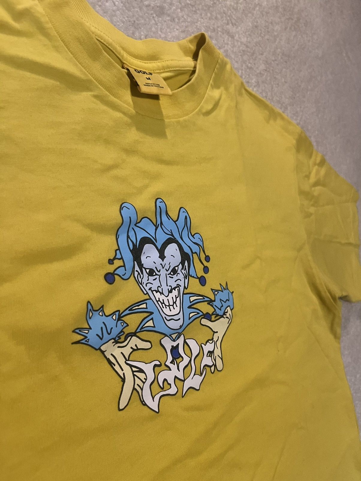 Golf Wang Golf Wang Yellow Yester Tshirt Mens Medium Tyler The Creator Size US M / EU 48-50 / 2 - 2 Thumbnail