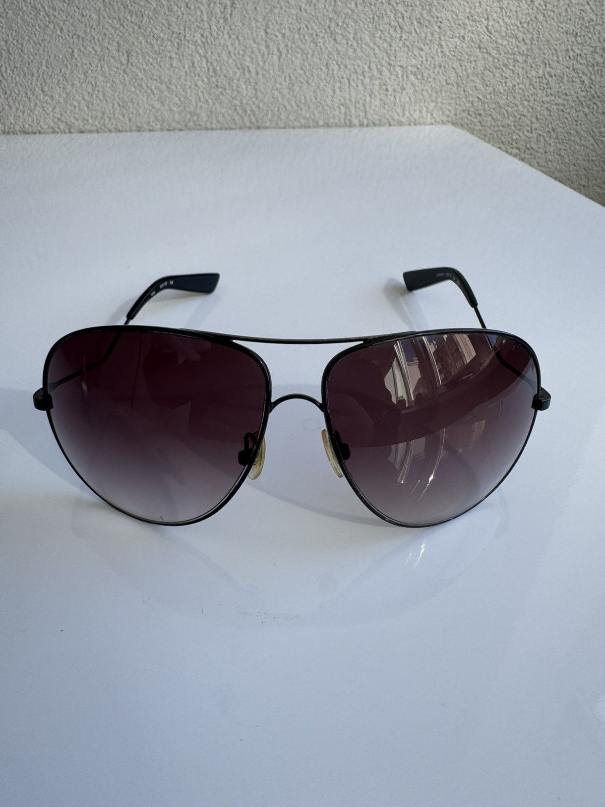 Vintage Exte Black Aviator Sunglasses Size ONE SIZE - 3 Thumbnail