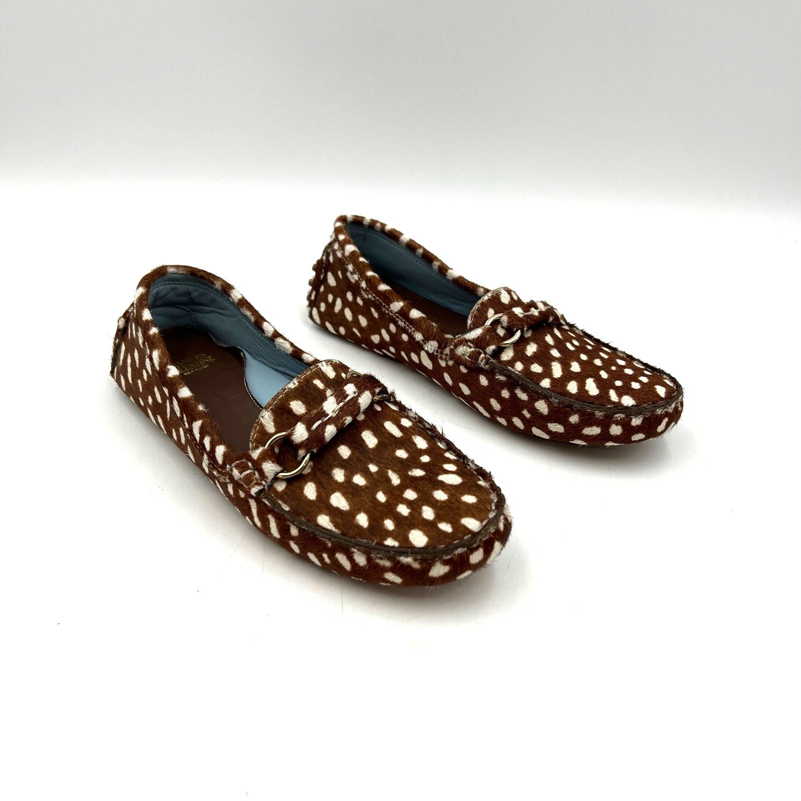 Other Francis Valentine Charlie Calf Hair Loafers Shoes Size US 7.5 / IT 37.5 - 1 Thumbnail