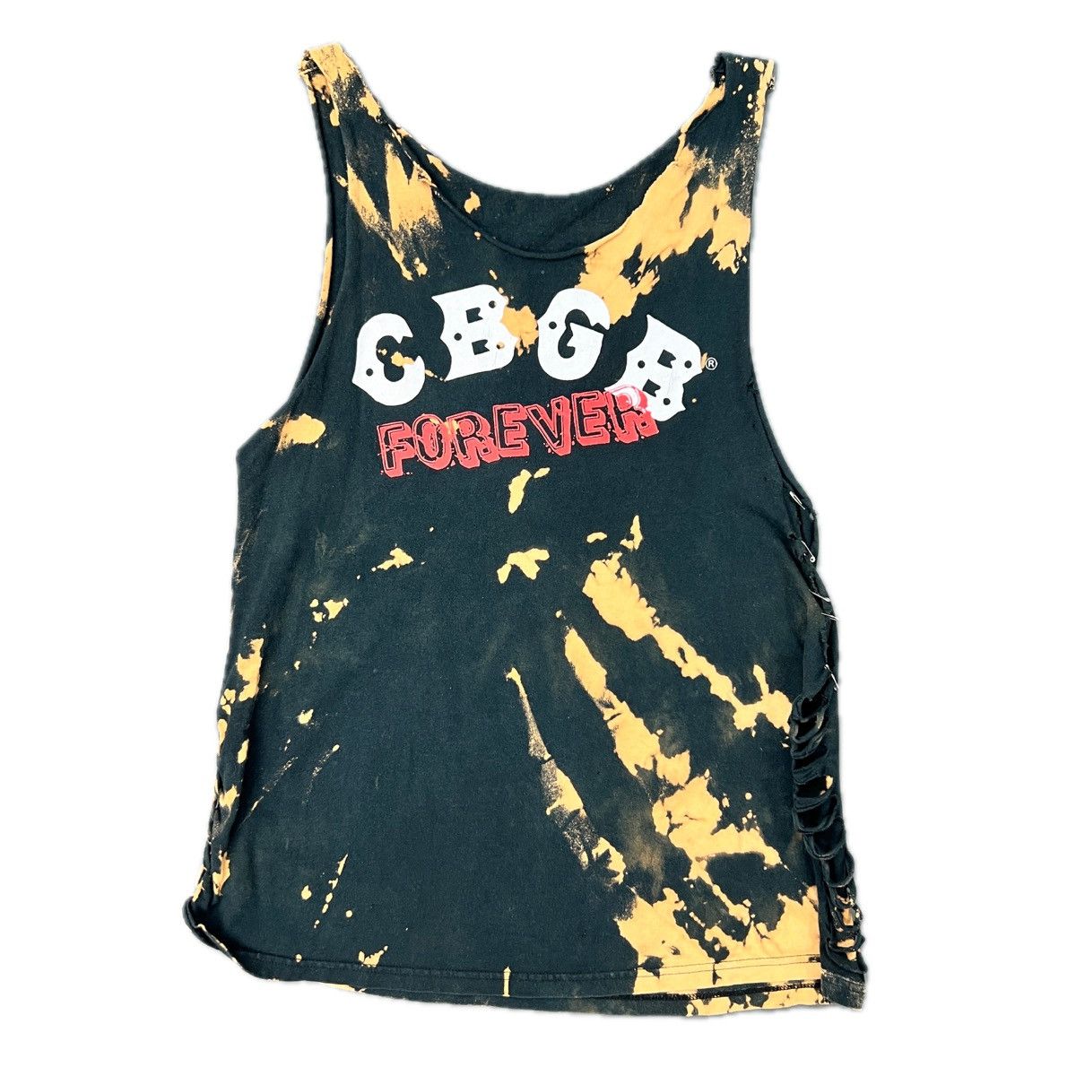 Vintage CBGB FOREVER OMFUG Tank Top 🧷 NYC Size US M / EU 48-50 / 2 - 1 Thumbnail