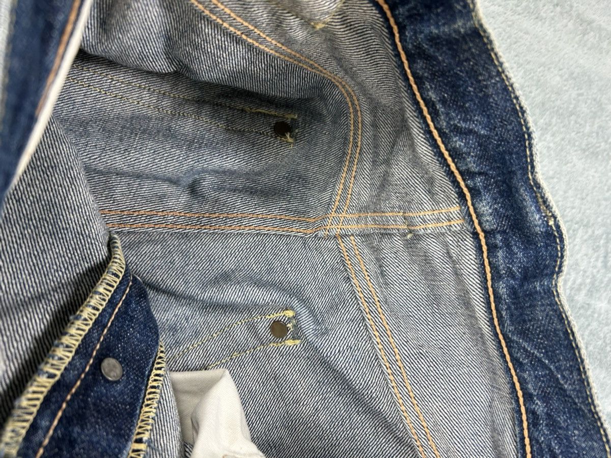 Sugar Cane Vintage Fortune & Co 80’s Hidden Rivet Washed Denim Size US 30 / EU 46 - 8 Thumbnail