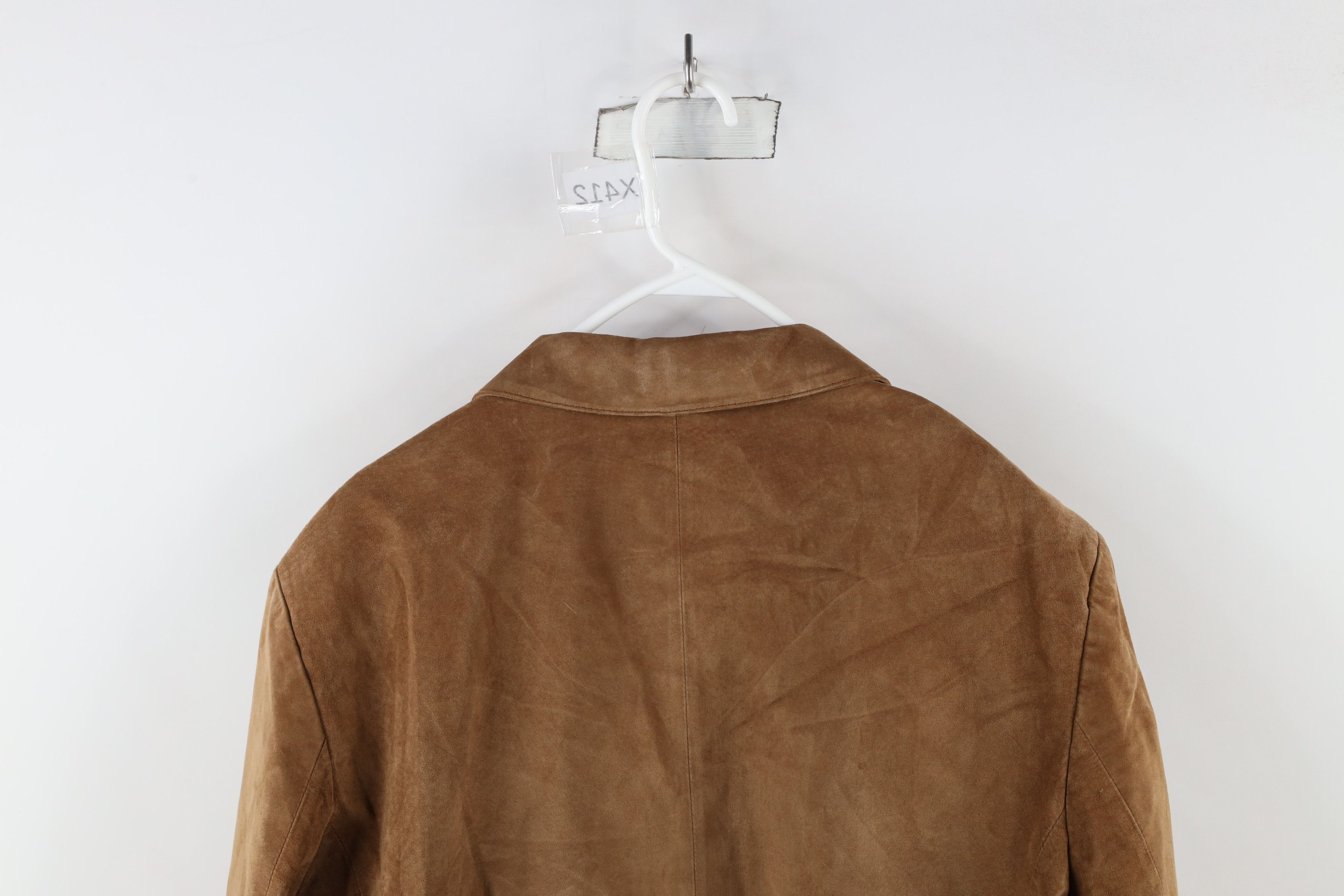 Vintage Vintage 90s Streetwear Leather Blazer Sport Coat Jacket Size US S / EU 44-46 / 1 - 18 Thumbnail